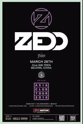 Zedd @Club SIR.TEEN - 北京